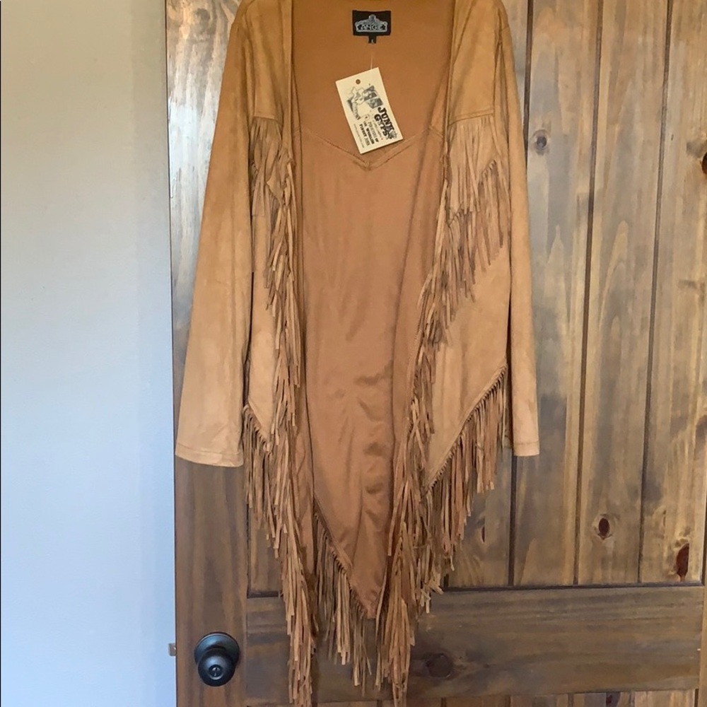 Cardigan with Fringe